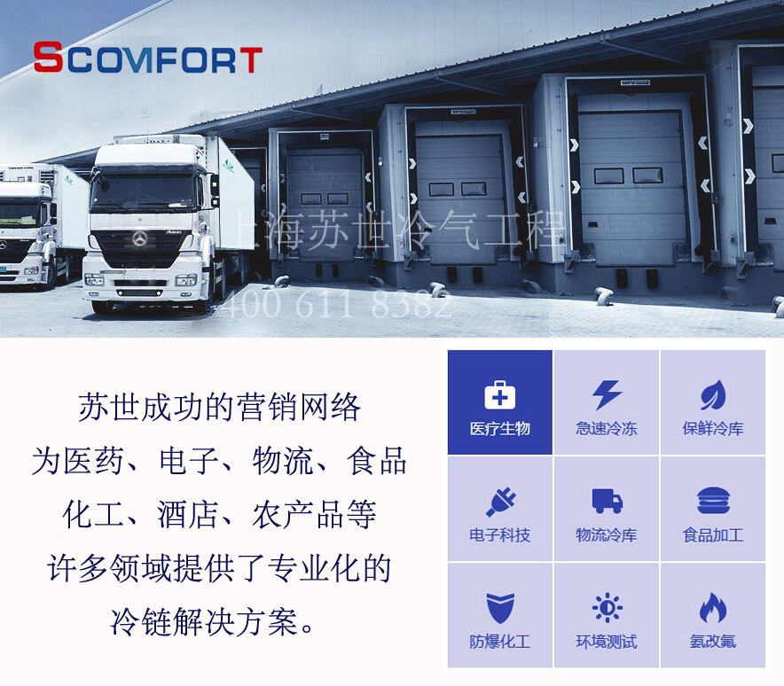 專業(yè)冷庫找蘇世  為您解決一切冷鏈問題 021-66105069
